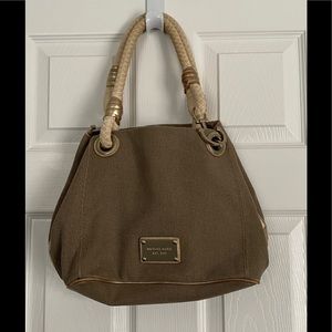 Michael Kors tote bag with maritime handles